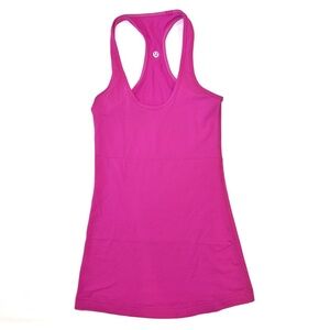 Lululemon Cool Racerback Pink Paradise Sz 4